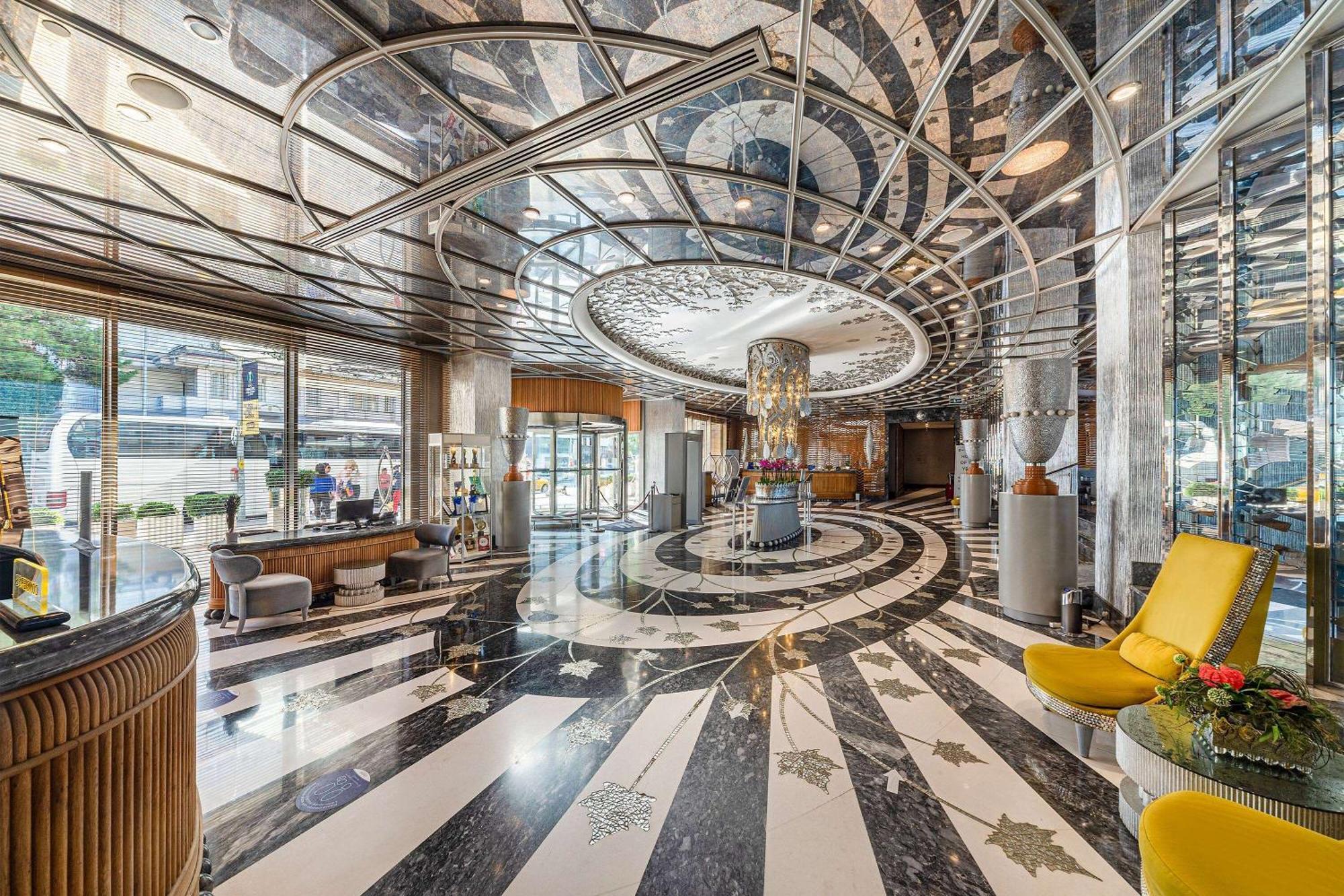 Wyndham Grand Istanbul Kalamis Marina Hotel Exterior photo The lobby of the hotel