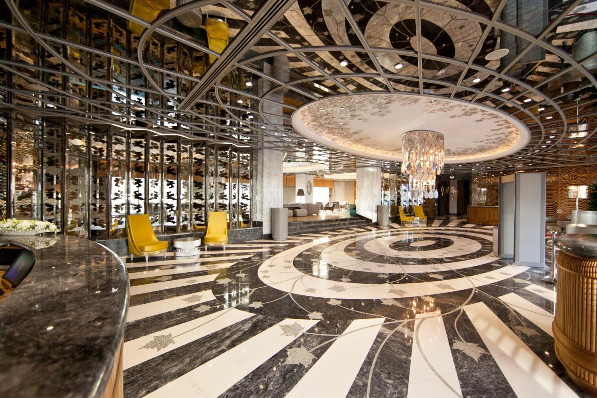 Wyndham Grand Istanbul Kalamis Marina Hotel Interior photo The lobby of the hotel